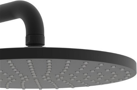 Hlavová sprcha Hansa Viva vrátane sprchového ramená čierná mat 4426020033