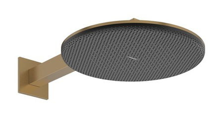 Hlavová sprcha Hansgrohe Raindance Alive S na stenu vrátane sprchového ramená kartáčovaný bronz 24540140