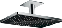 Hlavová sprcha Hansgrohe Rainmaker Select bez podomietkového telesa čierna/chróm 24004600
