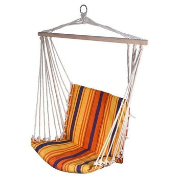 Hojdací sieť k sedenie Cattara Hammock Chair červeno-oranžová