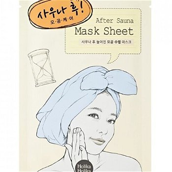Holika Holika Plátýnková maska na rozšírené póry After Sauna (After Mask Sheet) 16 ml