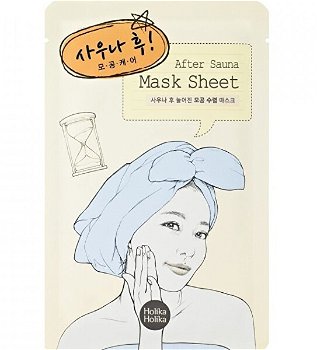 Holika Holika Plátýnková maska na rozšírené póry After Sauna (After Mask Sheet) 16 ml