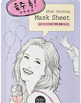 Holika Holika Plátýnková maska pre unavenú pleť After Drinking (After Mask Sheet) 16 ml