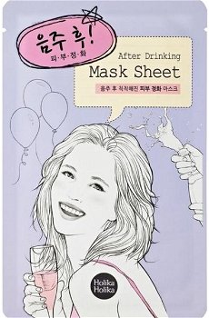 Holika Holika Plátýnková maska pre unavenú pleť After Drinking (After Mask Sheet) 16 ml