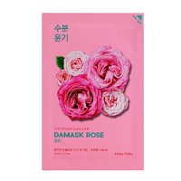 Holika Holika Zvláčňujúca plátenná maska s výťažkom z damašskej ruže Damask Rose (Pure Essence Mask Sheet) 20 ml