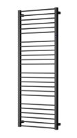 HOPA - Kúpeľňový radiátor PIKO čierna farba - Farba radiátora - Čierna, Rozmer radiátora - 530 × 1529 mm, výkon 669 W, Typ pripojenia - Klasické (na rozstup) RADPIK501531