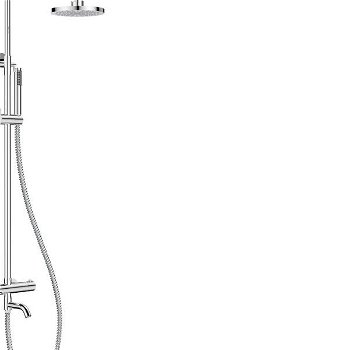 HOPA - Nástenný termostatický sprchový a vaňový set VEO chróm BABPVNTICH