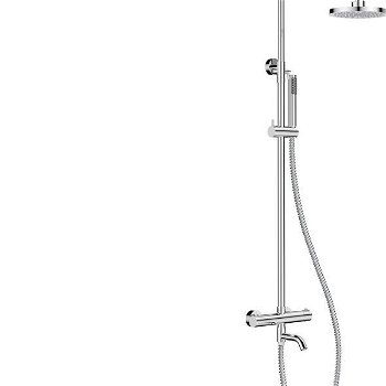HOPA - Nástenný termostatický sprchový a vaňový set VEO chróm BABPVNTICH
