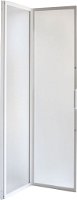 HOPA - Sprchové dvere DIANA - Farba rámu zásteny - Hliník biely, Rozmer A - 80 cm, Smer zatváranie - Univerzálny Ľavé / Pravé, Výplň - Polystyrol 2,2 mm (acrilico), Výška - 185 cm OLBSZ80