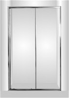 HOPA - Sprchové dvere do niky SMART - SELVA - Farba rámu zásteny - Hliník chróm, Rozmer A - 100, Smer zatváranie - Univerzálny Ľavé / Pravé, Výplň - Číre bezpečnostné sklo - 4/6 mm OLBSEL10CCBV