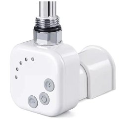 HOPA - Vykurovacia tyč BURG s termostatom - Farba vykurovacej tyče - Biela, Typ pripojenia - Podomietkové, Výkon vykurovacej tyče - 200 W RDOHT120006