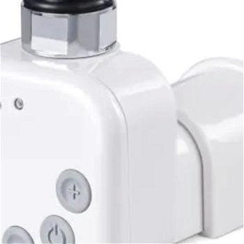 HOPA - Vykurovacia tyč BURG s termostatom - Farba vykurovacej tyče - Biela, Typ pripojenia - Podomietkové, Výkon vykurovacej tyče - 300 W RDOHT130006