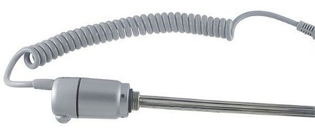 HOPA - Vykurovacia tyč s termostatom - Farba vykurovacie tyče - Chróm - matný, Výkon vykurovacie tyče - 300 W RADPST312
