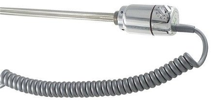 HOPA - Vykurovacia tyč s termostatom - Farba vykurovacie tyče - Chróm, Výkon vykurovacie tyče - 300 W RADPST313