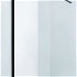 HOPA - Walk-in sprchovací kút LAGOS BLACK - Farba rámu zásteny - Hliník čierny, Rozmer A - 120 cm BCLAGO12BC