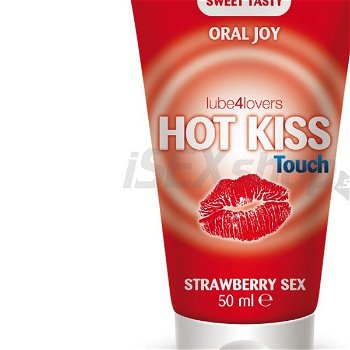 Hot Kiss Jahodový gél 50 ml