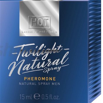 HOT Twilight Naturals feromóny bez vône pre muža 15 ml