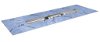 I-Drain - Linear 54 Sprchový žľab z nehrdzavejúcej ocele, dĺžka 800 mm, s hydroizoláciou ID4M08001X1
