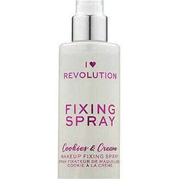 I Heart Revolution Fixačný sprej make-upu sušienky a šľahačka (Cookies & Cream Fixing Spray) 100 ml
