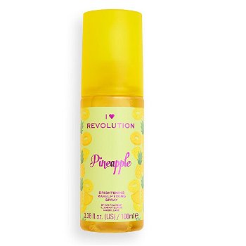 I Heart Revolution Fixačný sprej na make-up Aj ♥ Revolution Pineapple (Brightening Makeup Fixing Spray) 100 ml