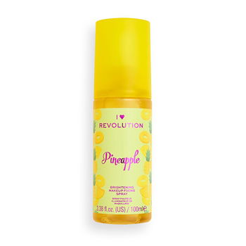 I Heart Revolution Fixačný sprej na make-up Aj ♥ Revolution Pineapple (Brightening Makeup Fixing Spray) 100 ml