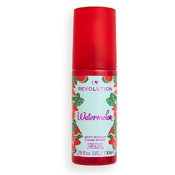 I Heart Revolution Fixačný sprej na make-up Aj ♥ Revolution Watermelon (Dewy Makeup Fixing Spray) 100 ml