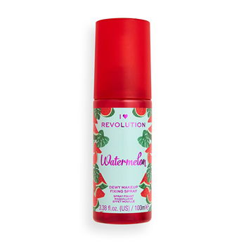 I Heart Revolution Fixačný sprej na make-up Aj ♥ Revolution Watermelon (Dewy Makeup Fixing Spray) 100 ml