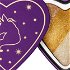 I Heart Revolution Rozjasňovač Midnight Unicorn Heart (Glow Highlighter) 10 g