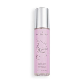 I Heart Revolution Trblietavá fixačné hmla na make-up Unicorn Heart (Glow Mist) 100 ml