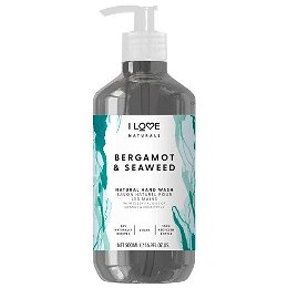 I Love Hydratačné tekuté mydlo na ruky Natura l s Bergamot & Seaweed (Hand Wash) 500 ml