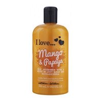 I Love Kúpeľový a sprchovací krém s vôňou manga a papáje (Mango & Papaya Bubble Bath And Shower Creme) 500 ml
