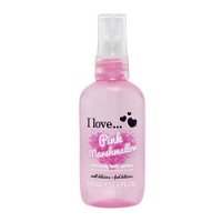 I Love Osviežujúci telový sprej s vôňou ružového marshmallow ( Pink Marshmallow Refreshing Body Spritzer) 100 ml
