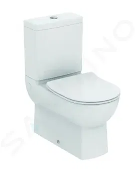 IDEAL STANDARD - Eurovit WC kombi s doskou SoftClose, biela T443601