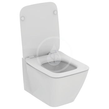 IDEAL STANDARD - Strada II Závesné WC s doskou, SoftClose, Aquablade, biela T359601