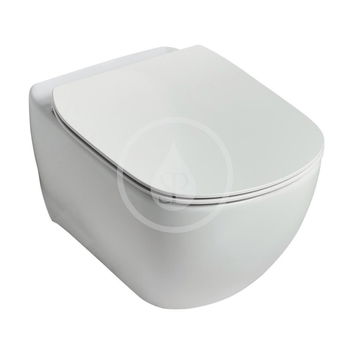 IDEAL STANDARD - Tesi Závesné WC s doskou, AquaBlade, biela T354701