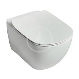 IDEAL STANDARD - Tesi Závesné WC s doskou SoftClose, AquaBlade, matná biela T3546V1