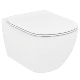 IDEAL STANDARD - Tesi Závesné WC so sedadlom, biela T354201