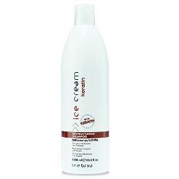 Inebrya Reštrukturačná šampón s keratínom Ice Cream Keratin (Restructuring Shampoo) 300 ml