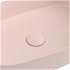 ISVEA - INFINITY OVAL keramické umývadlo na dosku, 55x36cm, ružová Salmon 10NF65055-2S