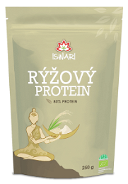 Iswari Ryžový proteín 80% BIO 250 g