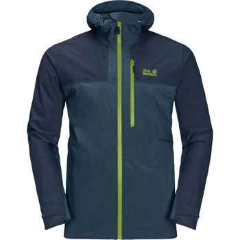 Jack Wolfskin GO HIKE JACKET M Pánska outdoorová bunda, tmavo modrá, veľkosť