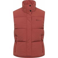 Jack Wolfskin NORDLICHT VEST W Dámska páperová vesta, červená, veľkosť