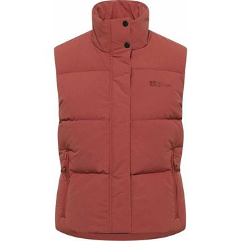 Jack Wolfskin NORDLICHT VEST W Dámska páperová vesta, červená, veľkosť