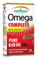 Jamieson Omega COMPLETE Pure Krill 500 mg 60 kapslí