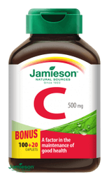 Jamieson Vitamín C 500 mg 120 tabliet