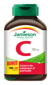 Jamieson Vitamín C 500 mg 120 tabliet