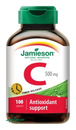 Jamieson Vitamín C 500 mg s postupným uvoľňovaním 100 tabliet