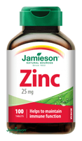 Jamieson Zinok 25 mg 100 tabliet (min. 6 mesiacov)