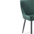 Jedálenská stolička Colin B Velvet - zelená