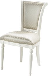 Jedálenská stolička Florencja FL-14 - béžový vzor (A4 1013) / vanilka